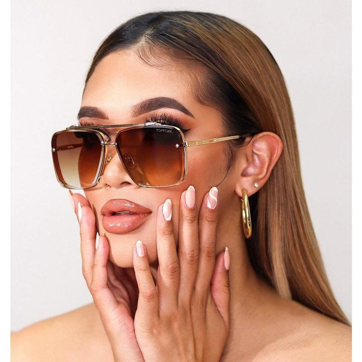 RayForge - Retro Gradient Sunglasses UV400 Protection