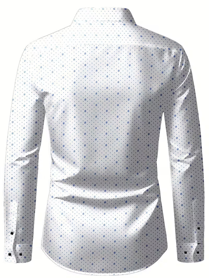 Spyros - Long Sleeve Shirt With Button Front