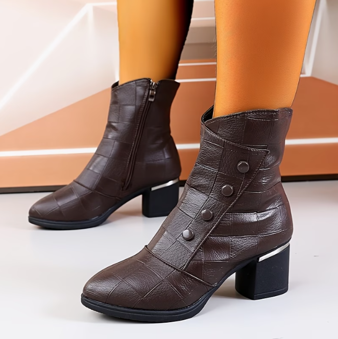 Julianita - Comfortable Pumps With Zipper