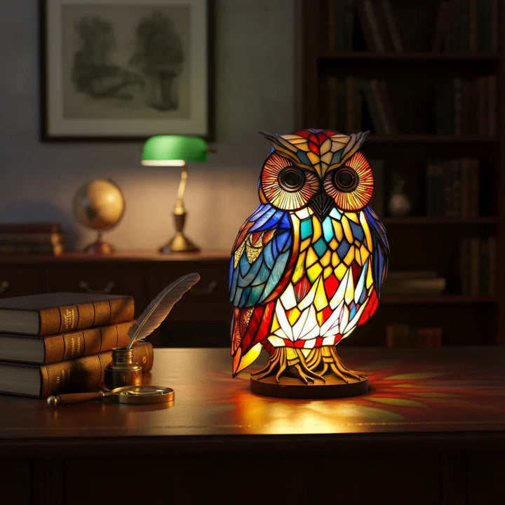 OwlGrace - Graceful Owl Table Lamp