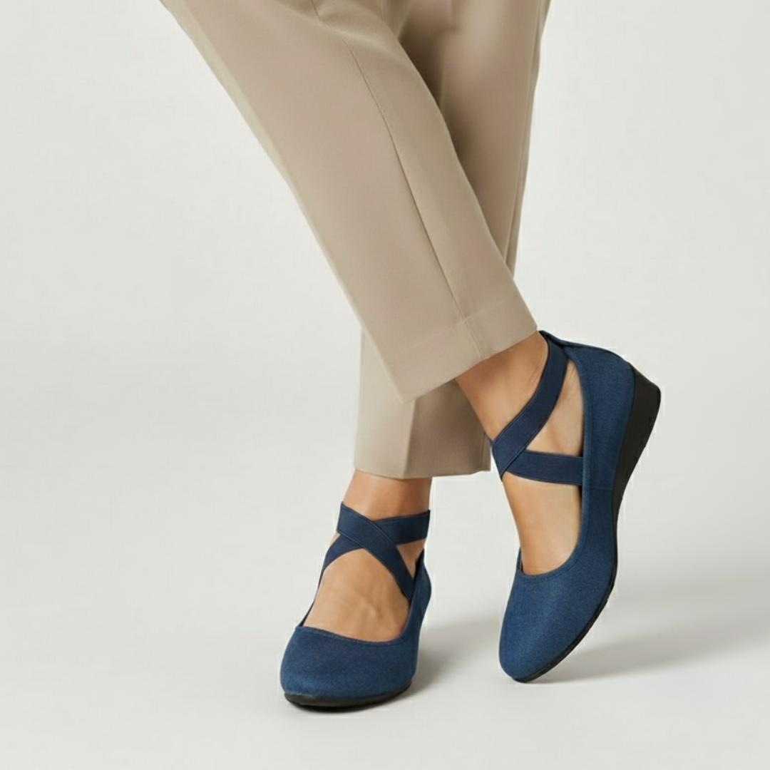 Geneine – Orthopedic Cross-Strap Shoes