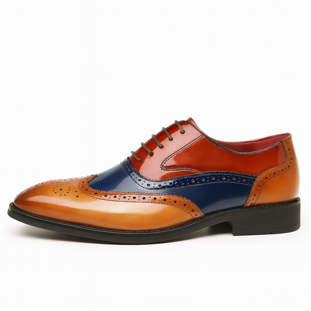 Shimon - Leather Oxford Shoes