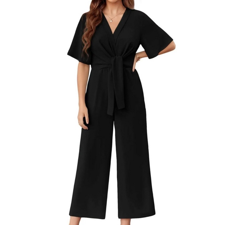 Gracie - Elegant Summer Dress With Lace Knot