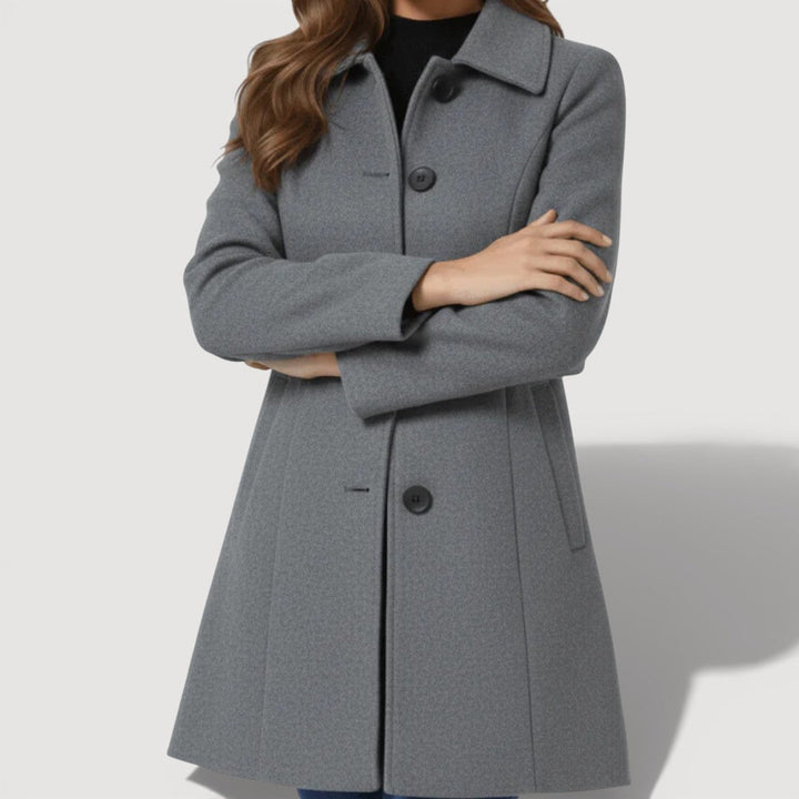 Tharushika - Sophisticated Long Sleeve Coat