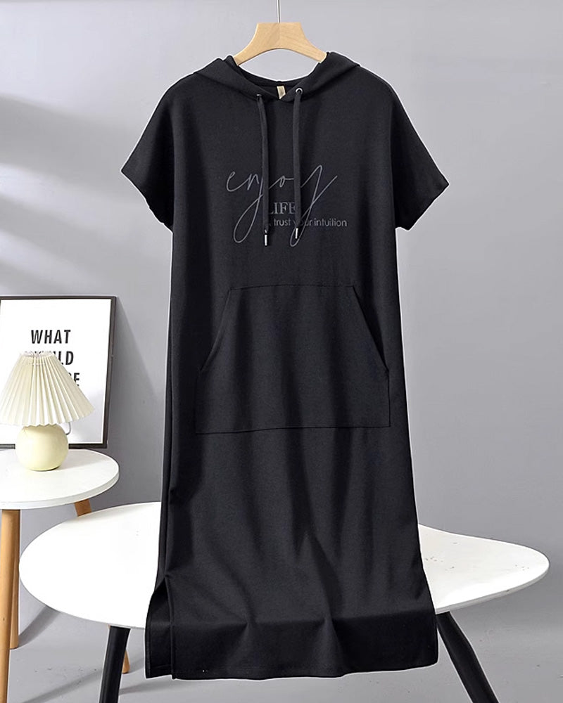 Nadia - Elegant Dress With Hood