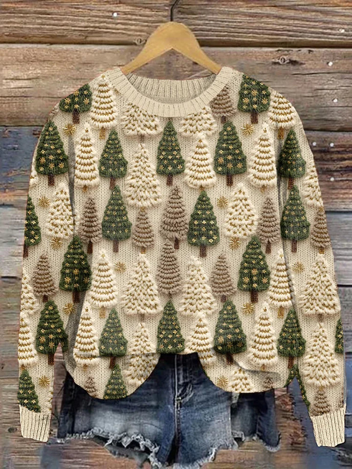 Beena – Round Neck Knitted Sweater