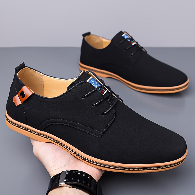 Muoja - Faux Leather Lace Up Shoes
