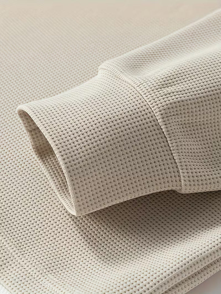 Stjepan - Long Sleeve Top With White Fabric Collar