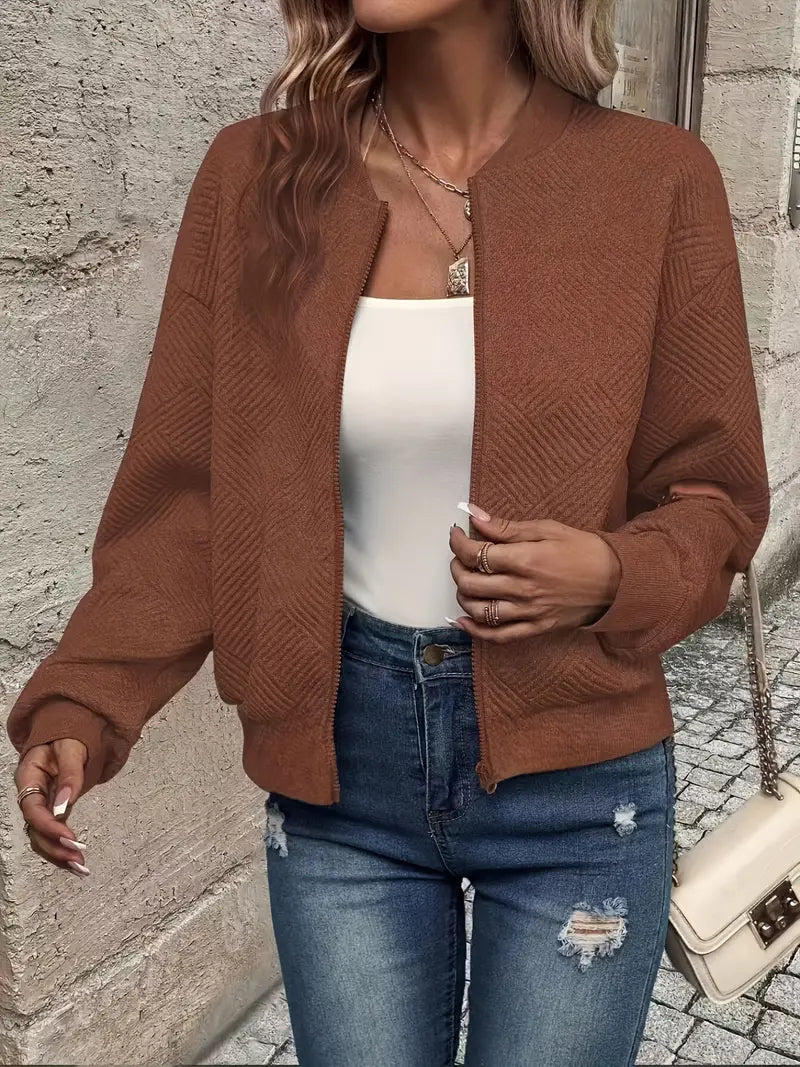 Juanita - Spring Jacket with Zipper