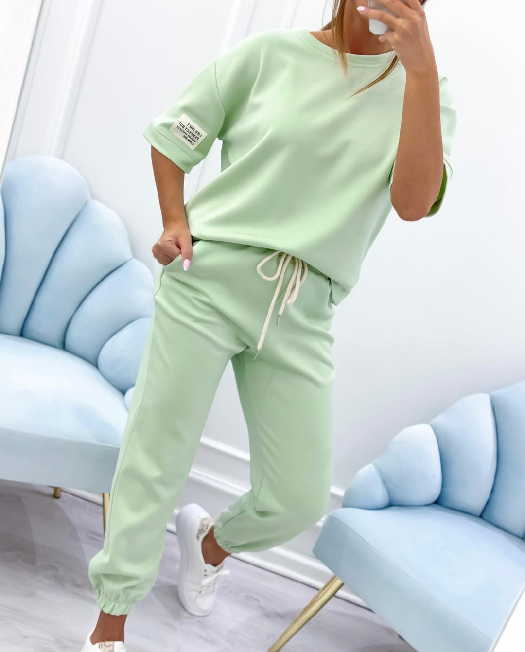 Nalaya - Stylish Short Sleeve Two Piece Set