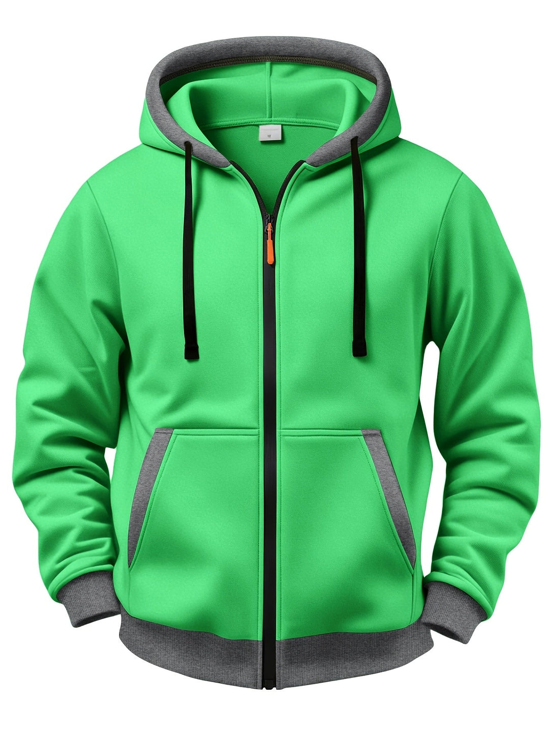 Fiothyview - Casual Long Sleeve Winter Hooded With Zipper
