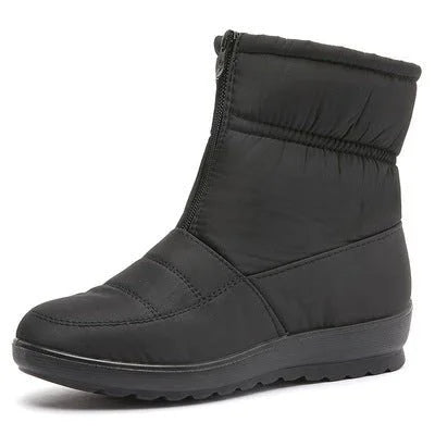Afonia - Water Resistant Snow Boots with Zipper