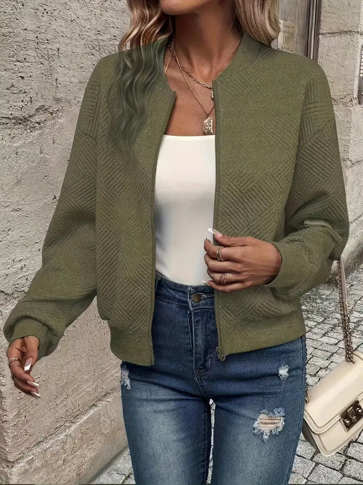 Juanita - Spring Jacket with Zipper