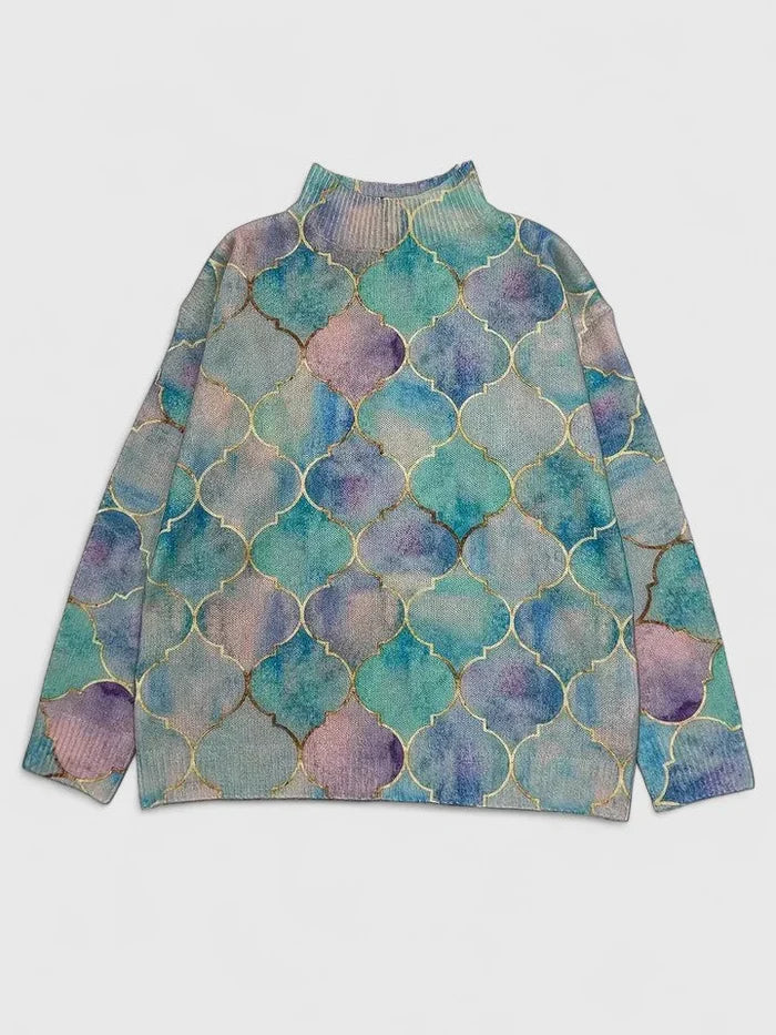 Giuliana - Long Sleeve Knitted Sweater