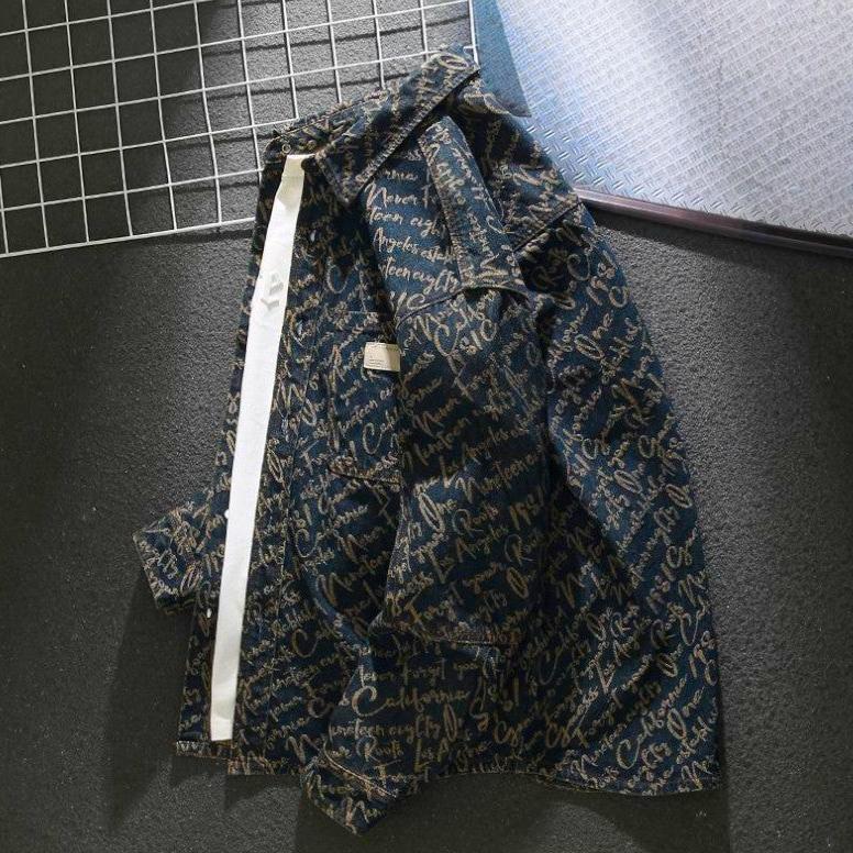 Godfrey - Denim Scripture Jacket