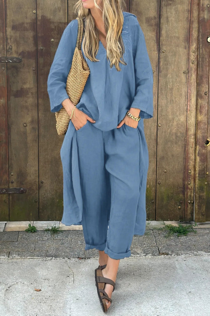 Ximena - Casual Loose Two Piece Set