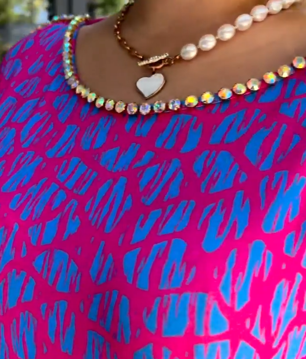 Aspasia - Bold And Breezy Printed Dress