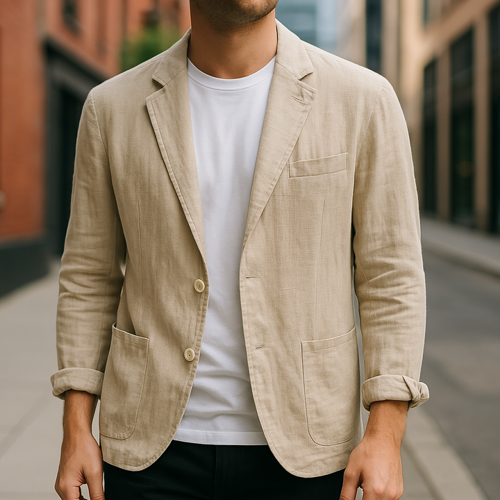 Wellham - Comfortable Linen Blazer