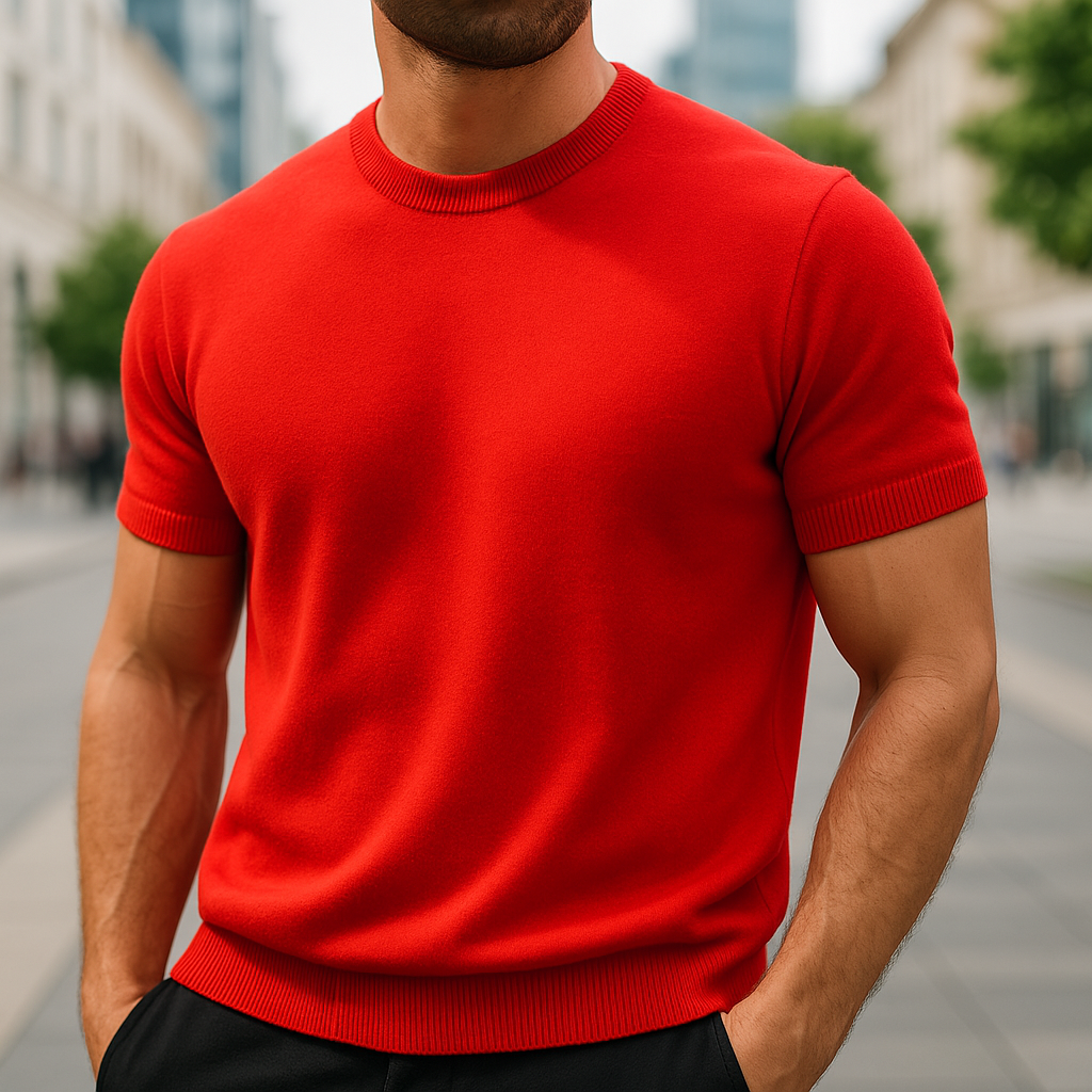 Pankov - Stylish Short Sleeve T Shirt