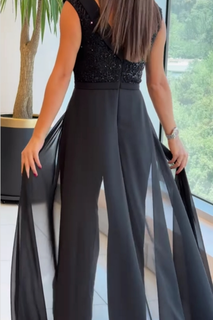 Dijaana - Classic Sleeveless Jumpsuit