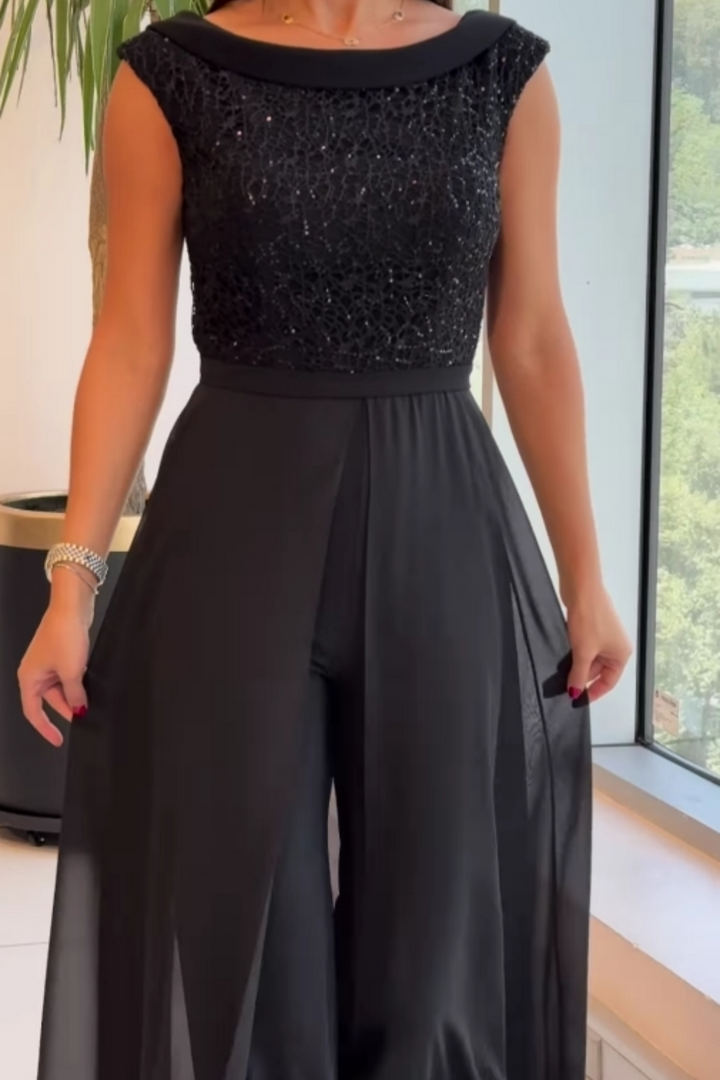 Dijaana - Classic Sleeveless Jumpsuit