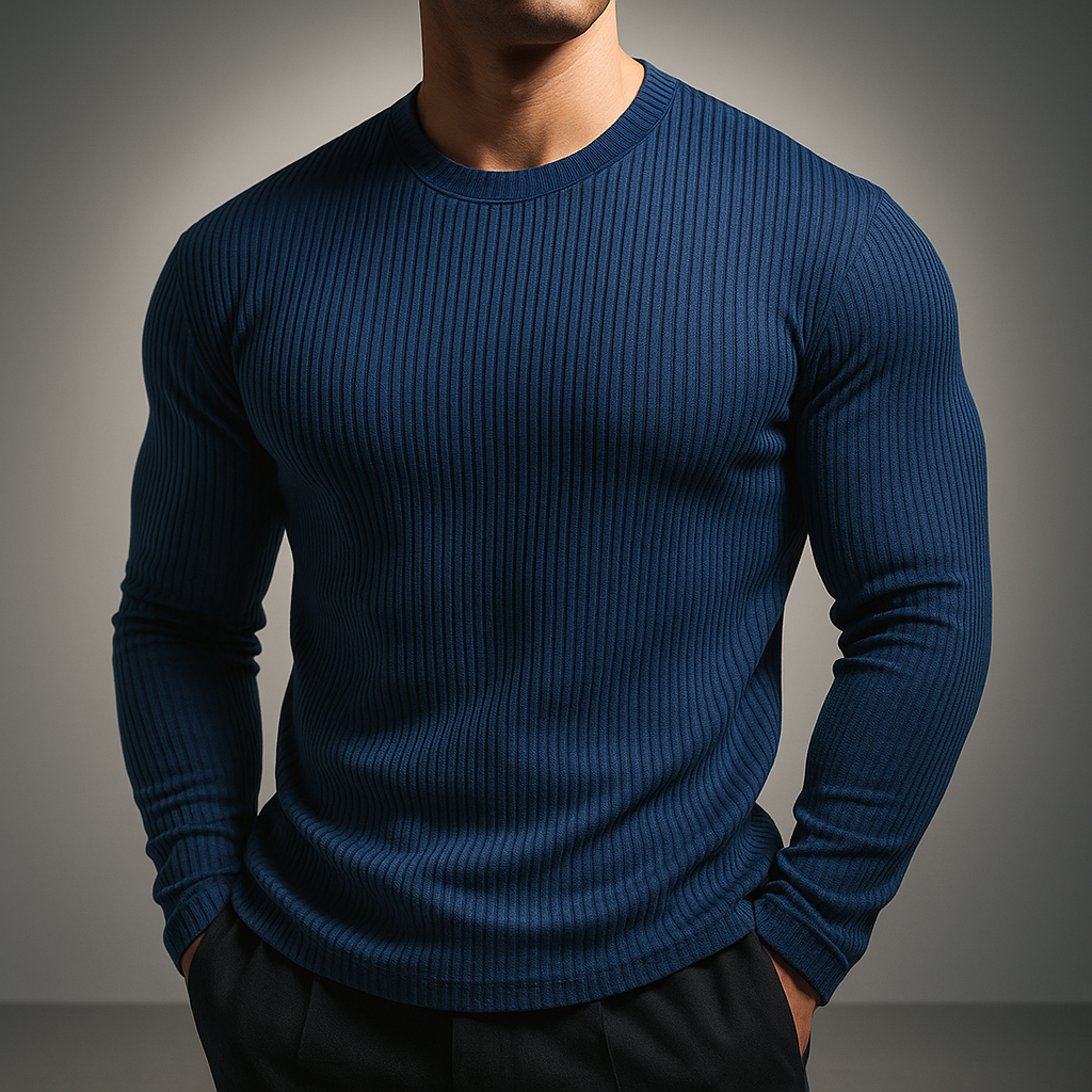 Gervase - Rib Knit Sweater