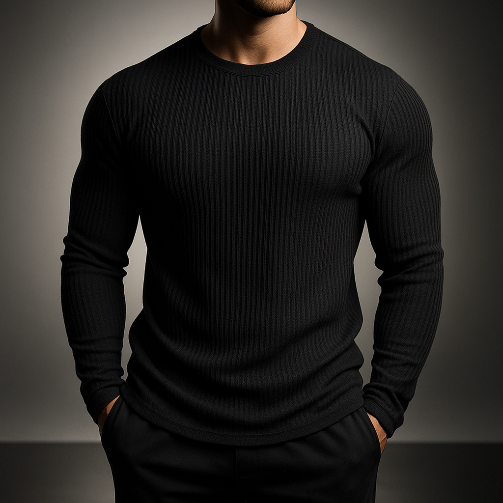 Gervase - Rib Knit Sweater