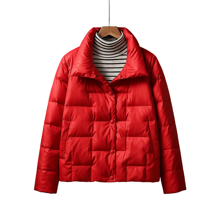 Hannelise - Long Sleeve Puffer Jacket