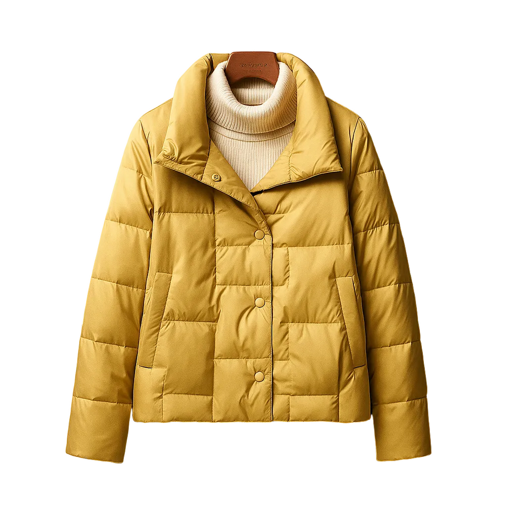 Hannelise - Long Sleeve Puffer Jacket