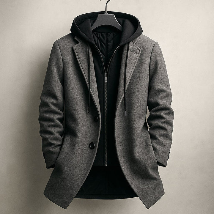 Csanad - Comfortable Dual-Layer Coat