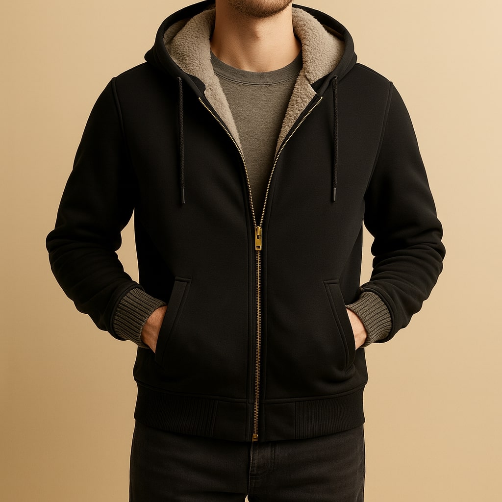 Roque - Structured Hooded Zipper Jacket