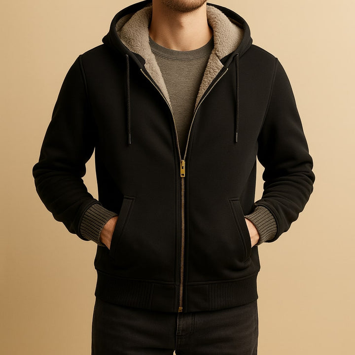 Roque - Structured Hooded Zipper Jacket