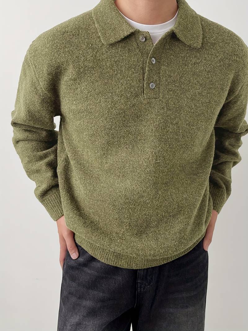 Eliran - Elegant Long Sleeve Turtleneck Knitted Top