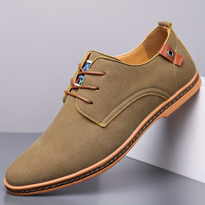 Muoja - Faux Leather Lace Up Shoes