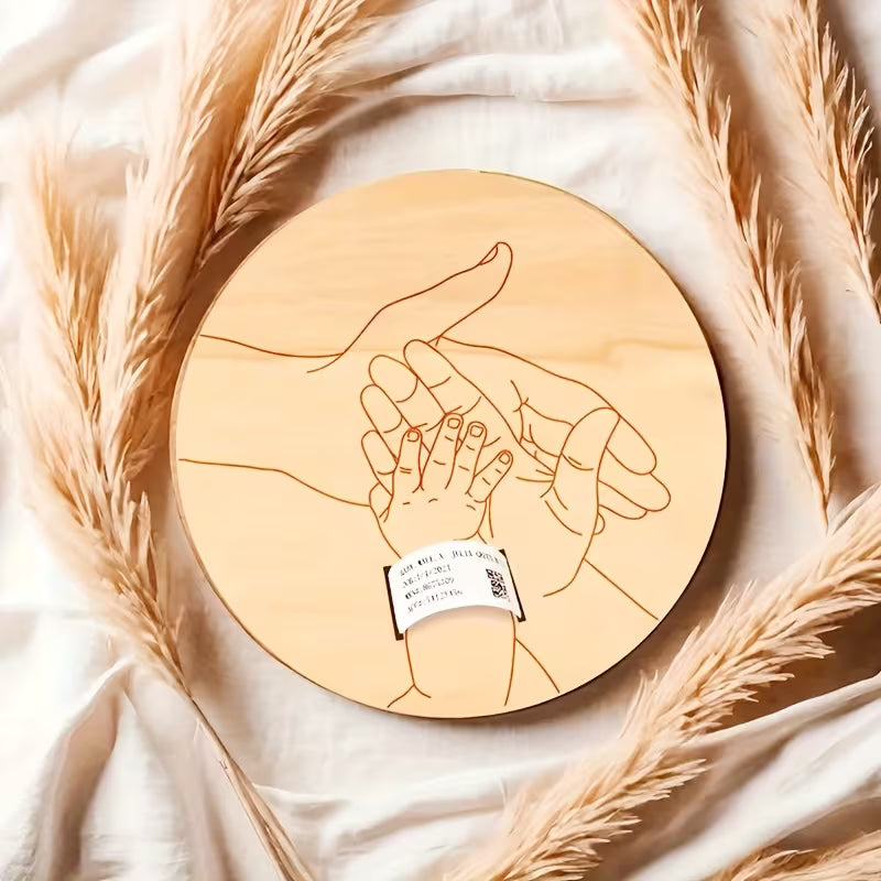 BirthMark - Wooden Birth Bracelet Plaque