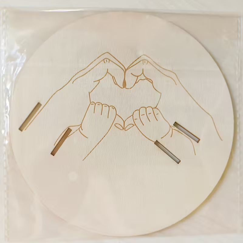 BirthMark - Wooden Birth Bracelet Plaque