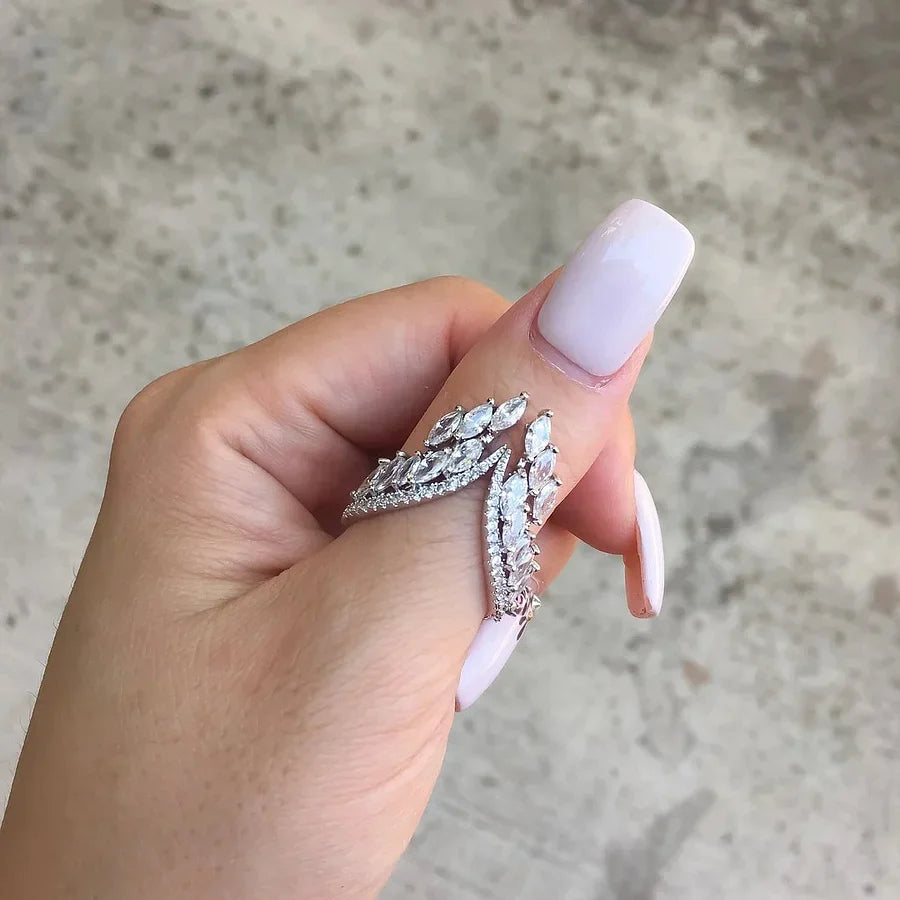 Evita - Angel Wings Bracelet and Ring