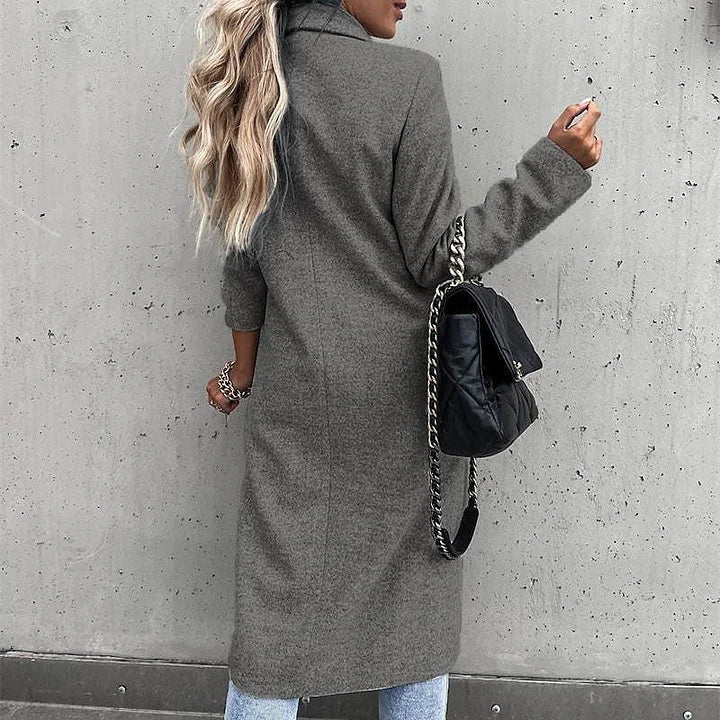 Aaliyah - Classic Lapel Winter Coat
