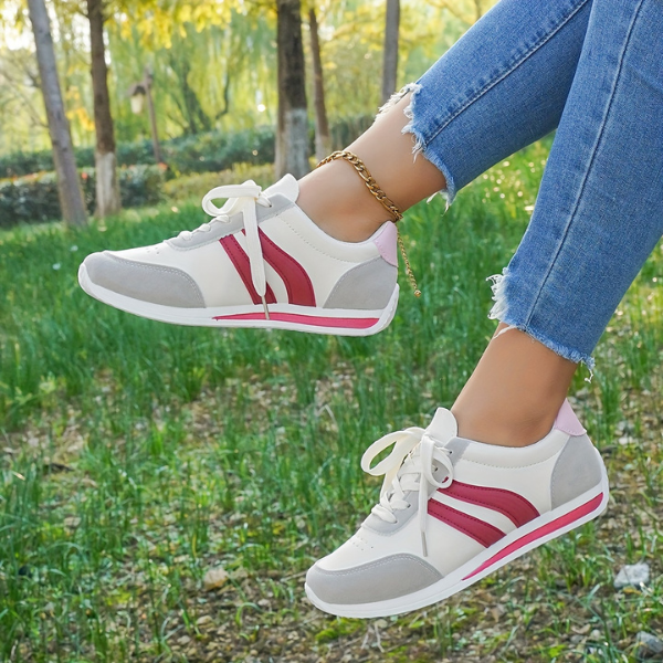 Adina - Comfortable Lace-Up Sneaker