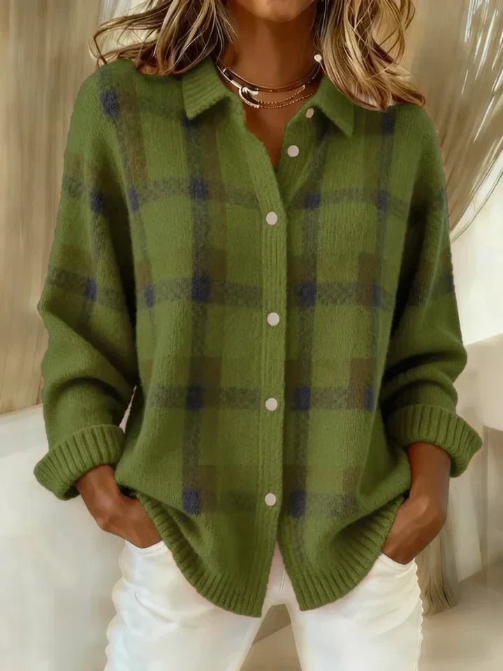 Caelea - Comfort Long Sleeve Cardigan