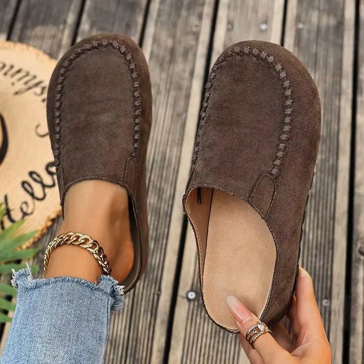 Lidja - Vintage Leather Mules