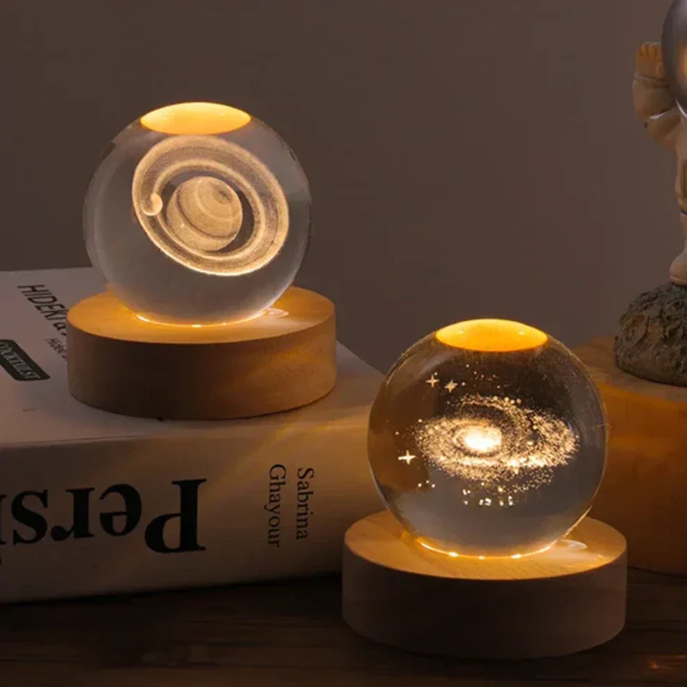 Glow Sphere – Luminous Crystal Ball Lamp