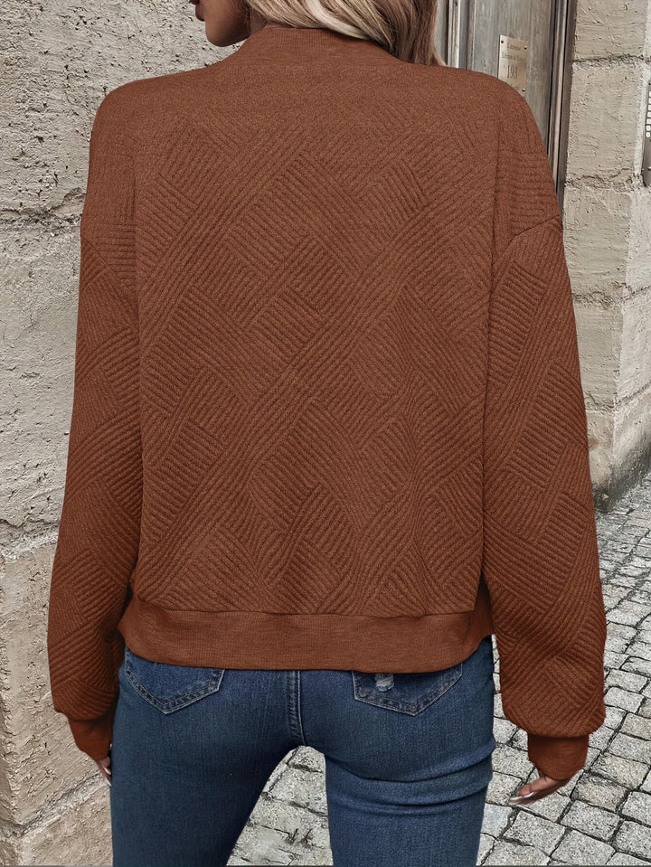 Jemma - Long Sleeve Jacket With Zip-Up