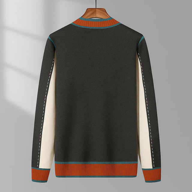 Lajos - Knitted Wool Cardigan With Pockets