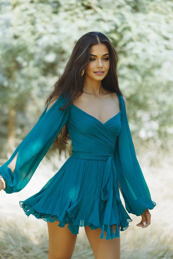 Janice - Elegant Mini Dress