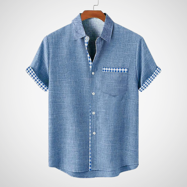 Christopher -Short Sleeve  Polo Shirt With Chest Pocket