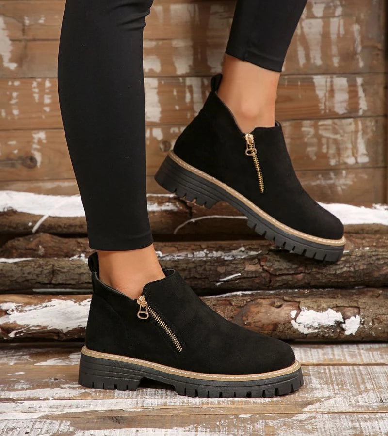 Miladie - Orthopedic Side Zipper Boot