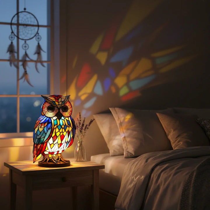OwlGrace - Graceful Owl Table Lamp