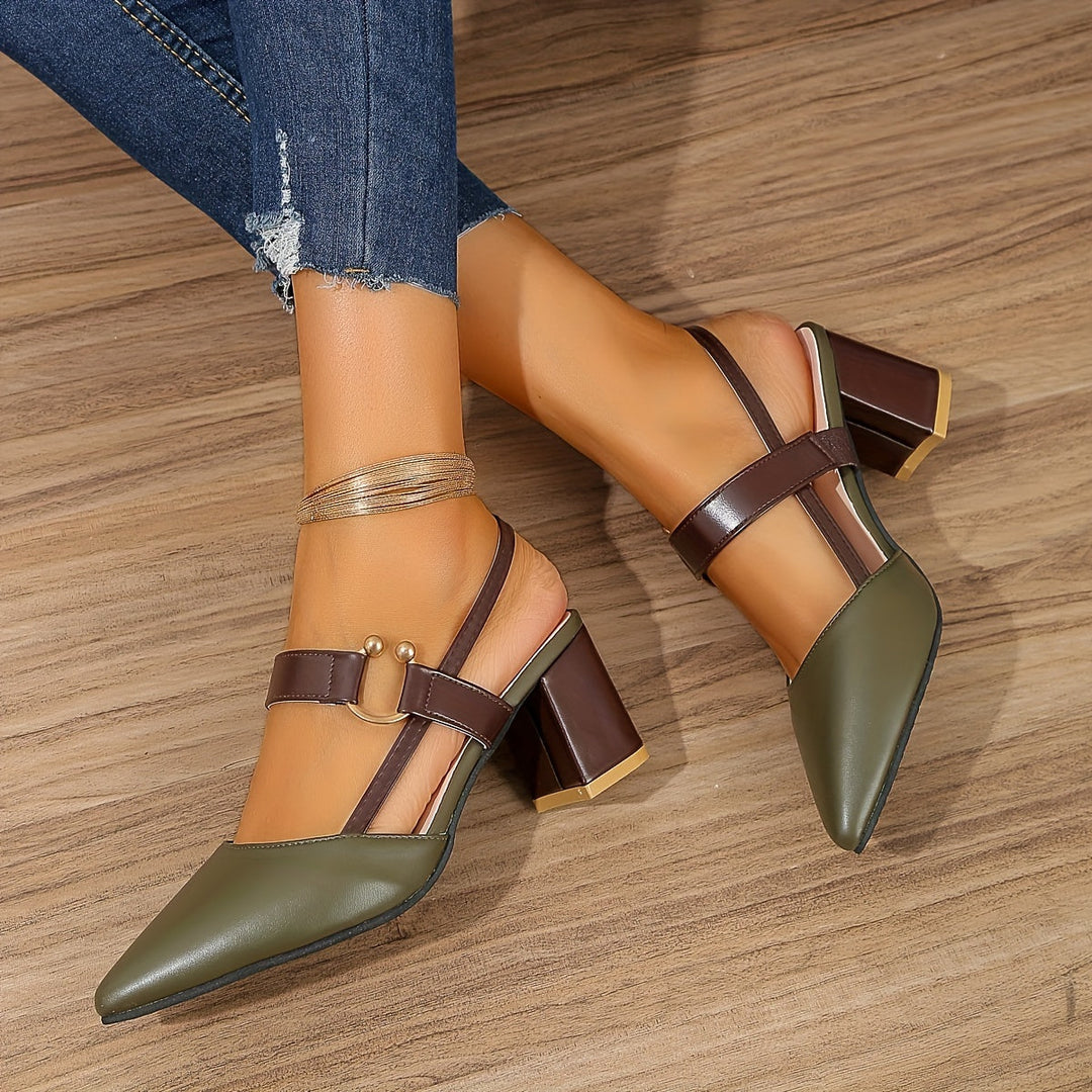 Sheri - Sandal With Comfort Heel