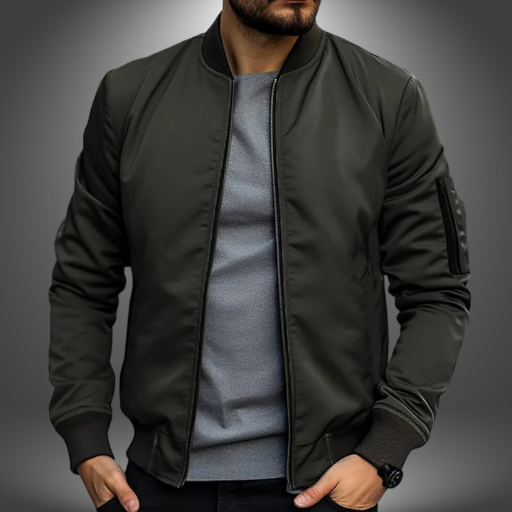 Jeffri - Elegant Bomber Jacket